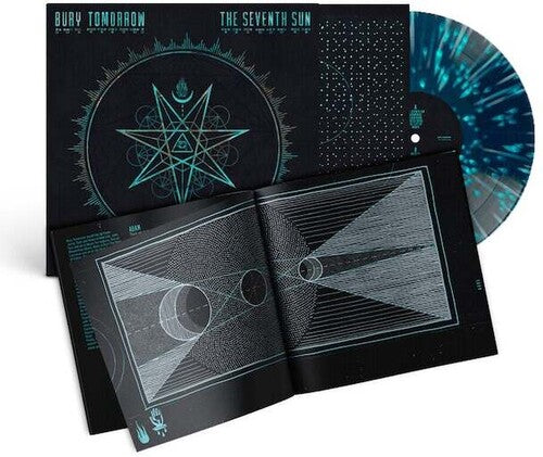 Bury Tomorrow: Seventh Sun - Deluxe Edition includes Blue/Teal Splatter Colored Vinyl housed in a Silver Embossed Foil Sleeve with a 10x10 Booklet / RECORD