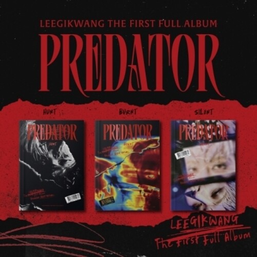 Lee Gi Kwang: Predator - Random Cover - incl. 72pg Photobook, Folded Poster, Sticker, Postcard, Film Photocard + Photocard - CD
