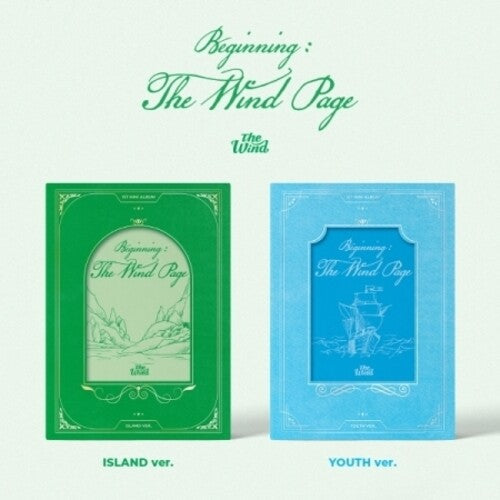 The Wind: Beginning - The Wind Page - Random Cover - incl. 100pg Photobook, Envelope, Postcard, Sticker, Lucky Scratch Card, 2 Photocards, Folded Map, Special Ticket, ID Card + 3-Cut Photo - CD