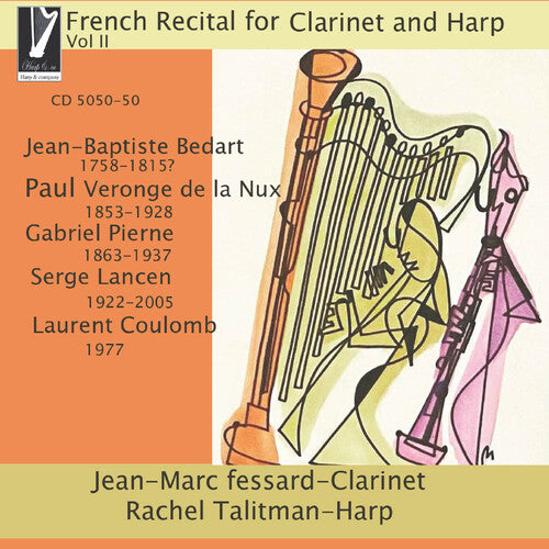 Fessard, Jean-Marc / Talitman, Rachel: French Recital For Clarinet & Harp Vol II { CD }