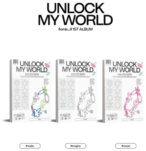 frOmis_9: Unlock My World - Random Cover - incl. Photobook, Tracklist Book, 2 Photocards, Mini-Poster, Cover Deco Sticker + Lyrics Poster - CD