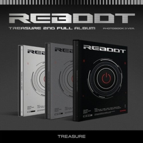 Treasure: Reboot - Photobook Version - Random Version - incl. 84pg Photobook, Film Holder, QR Lyrics Card, 10pc Postcard Set, ID Photo, 2 Selfie-Photocards + Poster - CD