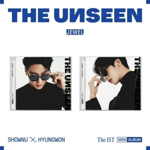Shownu X Hyungwon: The Unseen - Random Cover - Jewel Case Version - 16pg Photobook, Photocard + Mini-Folded Poster - CD