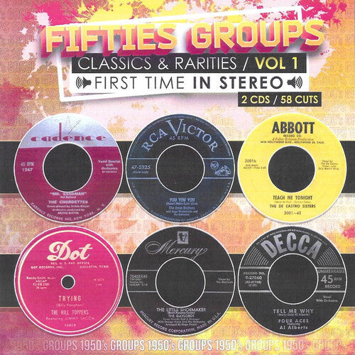Various Artists: Fifties Groups Classics & Rarities First Time In Stereo, Vol. 1 - CD