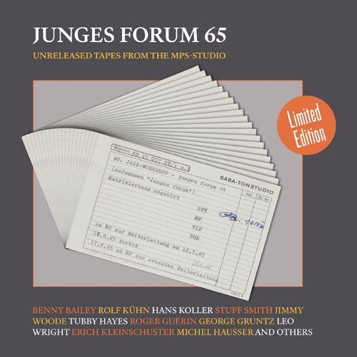 Various Artists: Junges Forum 65: Unreleased Tracks From The MPS-Studio (Various Artists) - VINYL