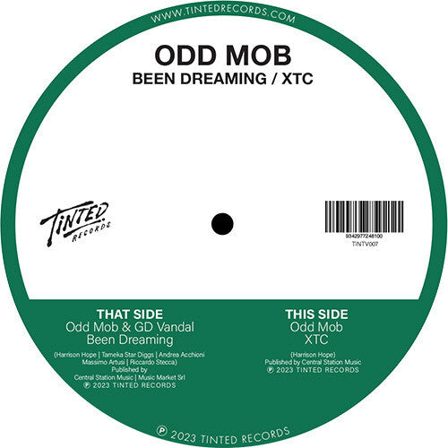 Odd Mob: Been Dreaming & XTC - 12-INCH SINGLE
