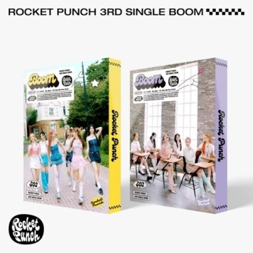 Rocket Punch: Boom - Random Cover - incl. 4 Index Cards, 40pc Photo Postcard Set, Photocard + Sticker - CD