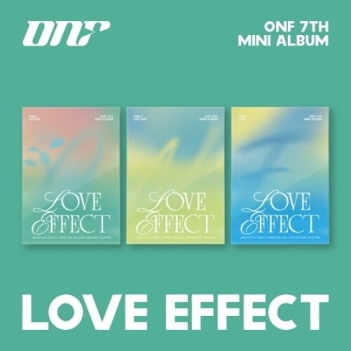 Onf: Love Effect - Random Cover - incl. 96pg Photobook, 12pg Lyric Book, Sticker, 2 Photocards, 4-Cut Photo, Love Medical Certificate, Message Card + Folded Poster - CD