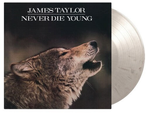 James Taylor: Never Die Young - Limited 180-Gram White & Black Marble Colored Vinyl / RECORD