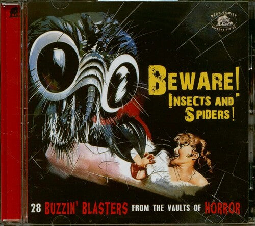Various Artists: Beware! Insects And Spiders!: 28 Buzzin' Blasters From The Vaults of Horror (Various Artists) - CD