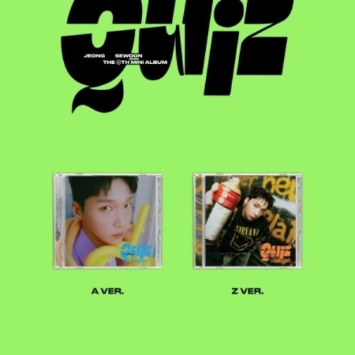 Jeong SE Woon: Quiz - Jewel Case Version - incl. 16pg Photobook, Photocard + Mini-Folded Poster - CD