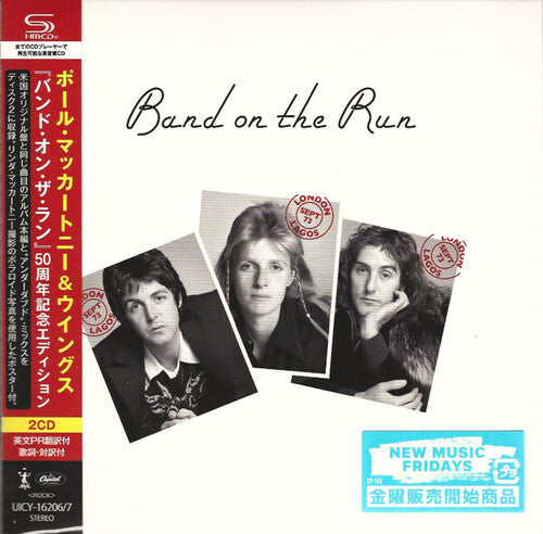 Paul McCartney & Wings: Band On The Run - 50th Anniversary SHM-CD Edition - CD