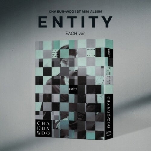 Cha Eun Woo: Entity - Each Version - Random Cover - incl. Photobook Set, Folding Poster, Photocard Set, Sticker, DIY Entity, Accordion Lyric Paper + Mini-Poster Set - CD