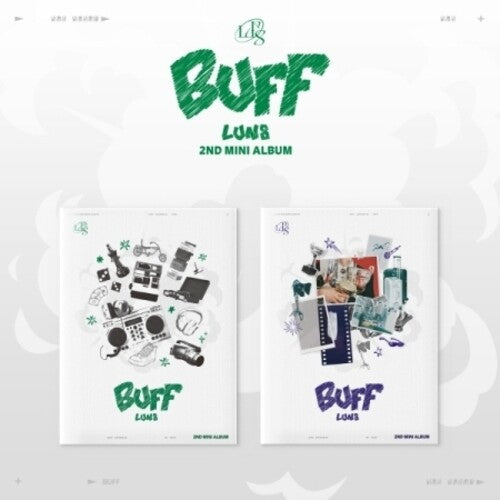 Lun8: Buff - Random Cover - incl. 84pg Photobook, Folded Poster Photocard, Unit Photocard + More - CD