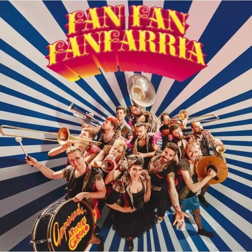 Amparanoia Y Artistas Del Gremio: Fan Fan Fanfarria - Blue Vinyl - VINYL