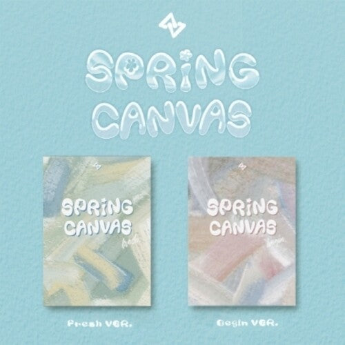 Sevenus: Spring Canvas - Random Cover - incl. 88pg Photobook, 2 Photocards, Postcard, 4-Cut Photo, Bookmark, Sticker, Poster + Coloring Card - CD