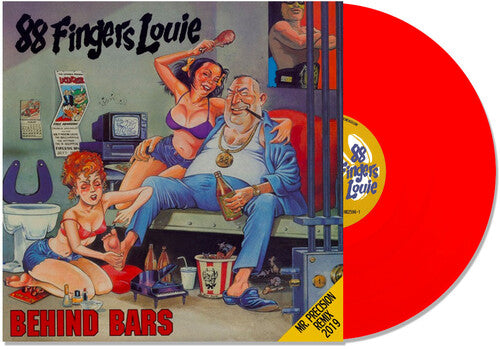 88 Fingers Louie: Behind Bars - Red / RECORD