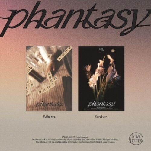 The Boyz: Phantasy - Pt.3 Love Letter - Random Cover - incl. 64pg Photobook, Postcard, Photocard, Moodcard, Track Sticker + Frame Film - CD