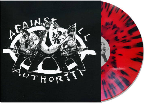 Against All Authority: 24 Hour Roadside Resistance - Red w/ Black Splatter / RECORD