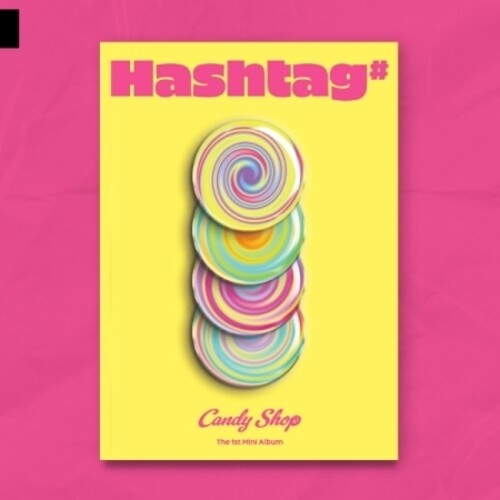 Candy Shop: Hashtag# - incl. 84pg Photobook, Polaroid Photo, 2 Photocards, Candy Message Card + Poster - CD