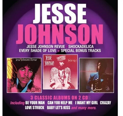 Jesse Johnson: Jesse Johnson Revue / Shockadelia / Every Shade Of Love - CD