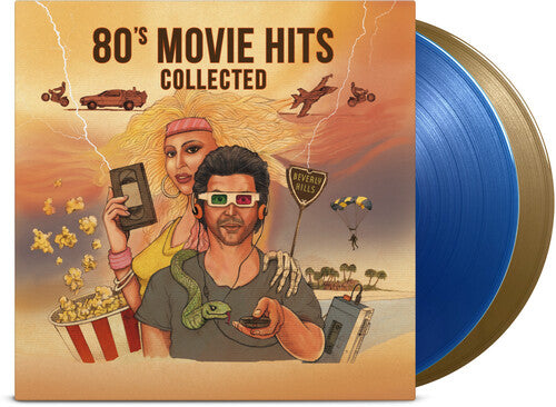 80's Movie Hits Collected / Various: 80's Movie Hits Collected / Various - Limited 180-Gram Translucent Blue & Gold Colored Vinyl / RECORD