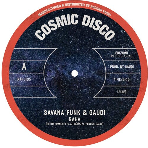 Savana Funk & Gaudi: Raha b/w Orewa - Crystal Clear - 7-INCH SINGLE