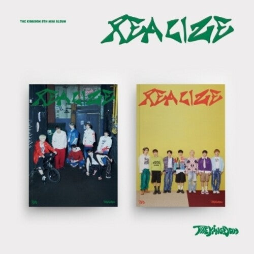 The Kingdom: Realize - incl. 72pg Photobook, Postcard, Folded Poster, Sticker, 2 Photocards + Unit Photocard - CD