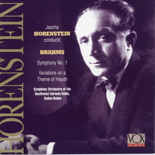 Jascha Horenstein: Symphony 1: Variations on a Theme of Haydn { CD }