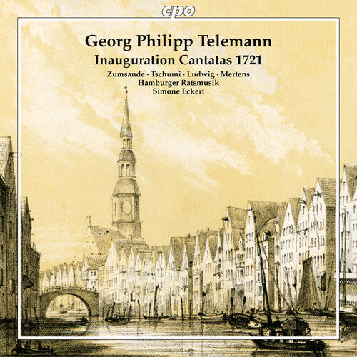Mirko Ludwig: Telemann: Inauguration Cantatas 1721; Fantasias { CD }