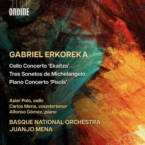 Carlos Mena: Erkoreka: Cello Concerto; Tres Sonetos de Michelangelo; Piano Concerto { CD }