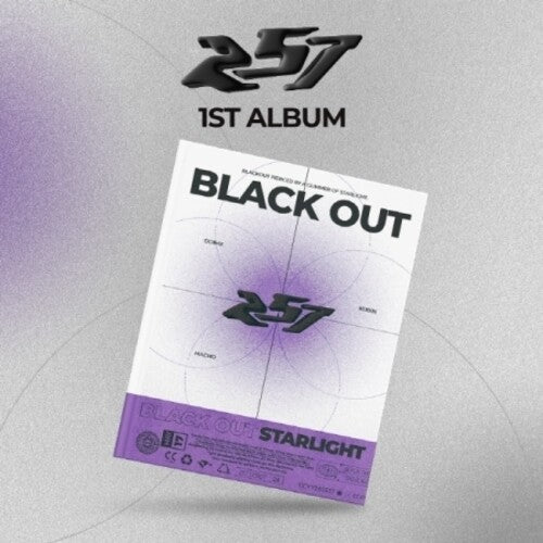 257: Black Out - incl. 50pg Photobook, Polaroid Photo, 6pc Photocard Set + Poster - CD