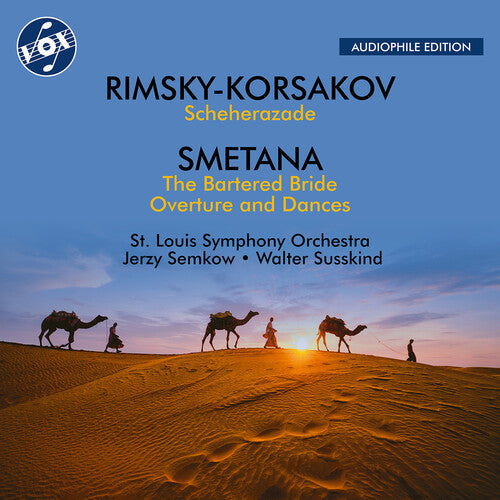 Walter Susskind: Rimsky-Korsakov: Scheherazade; Smetana: The Bartered Bride - Overture & Dances { CD }