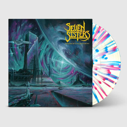 Seven Sisters: Shadow Of A Falling Star: Part 1 - Blue & Pink Splatter on Clear Vinyl - VINYL