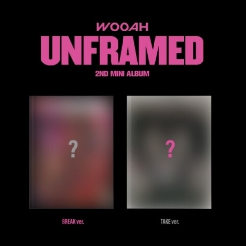 Wooah: Unframed - Random Cover - incl. 80pg Photobook, Circle Card, Polaroid, Photocard, Sticker + Poster - CD