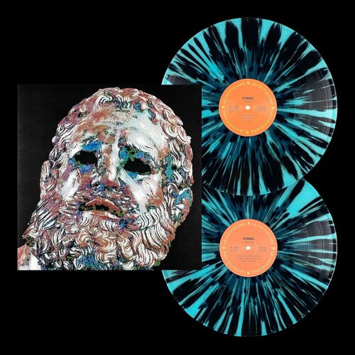 Foxing: Foxing - Ice Blue with Black Splatter / RECORD