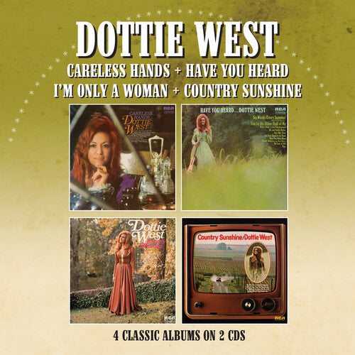 Dotti West: Careless Hands / Have You Heard / I'm Only A Woman / Country Sunshine { CD }