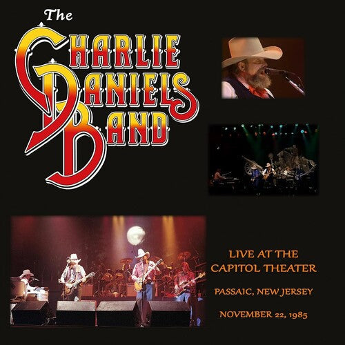 The Charlie Daniels Band: Live at the Capitol Theater - November 22, 1985 - marbled black and red / Vinyl LP