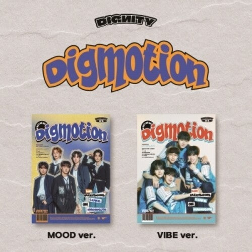 Dignity: Digmotion - Random Cover - incl. 72pg Photobook, 2 Photocards, Postcard, 4-Cut Photo, Sticker, Book + Poster - CD