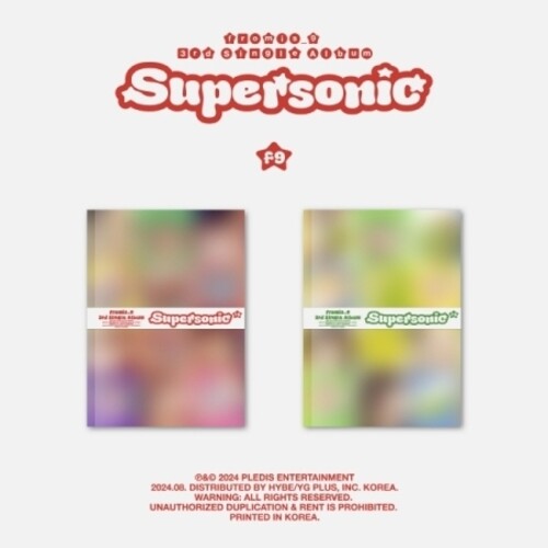 Fromis 9: Supersonic - incl. Photobook, Lyric Card, Sticker, 2 Photocards - CD