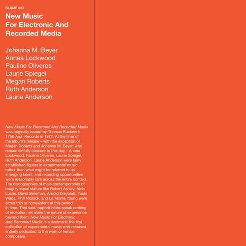Various Artists: New Music For Electronic And Recorded Media / Vinyl LP