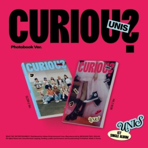 Unis: Curious - Photobook Version - incl. 84pg Photobook, Envelope, Sticker Set, Photocard, Special Photocard + Folded Poster - CD