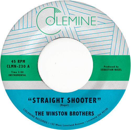 Winston Brothers: Straight Shooter / Island Travel - Sky Blue - 7-INCH SINGLE