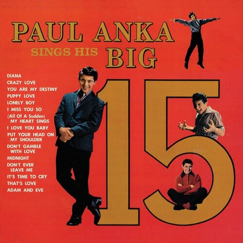 Paul Anka: Paul Anka Sings His Big 15 / RECORD