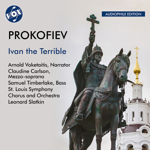 Arnold Voketaitis: Prokofiev: Ivan The Terrible (Oratorio arr. Abram Stasevich) { CD }