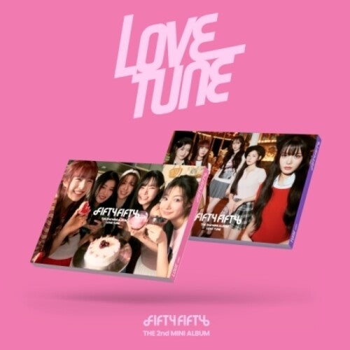 Fifty Fifty: Love Tune - incl. Booklet, Individual Photocard, Group Photocard, Sticker, Accordion Lyric Card, Postcard + Folding Poster - CD