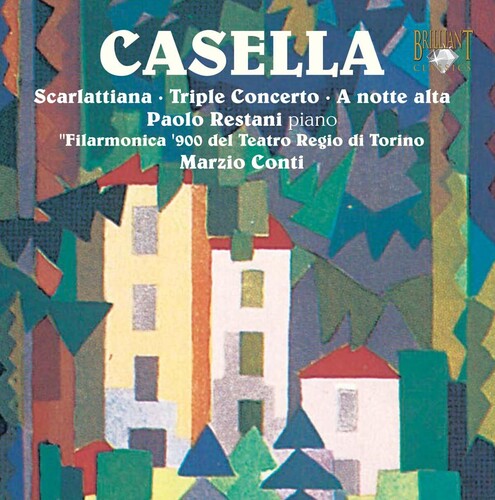 Alfredo Casella: Works for Piano & Orchestra { CD }