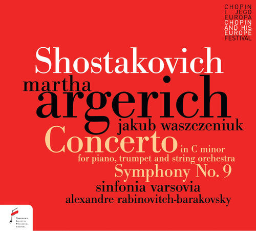 Shostakovich / Argerich, Martha / Waszczeniuka: Shostakovich / Cto for Pno C Minor Op 35 / Sym 9 { CD }
