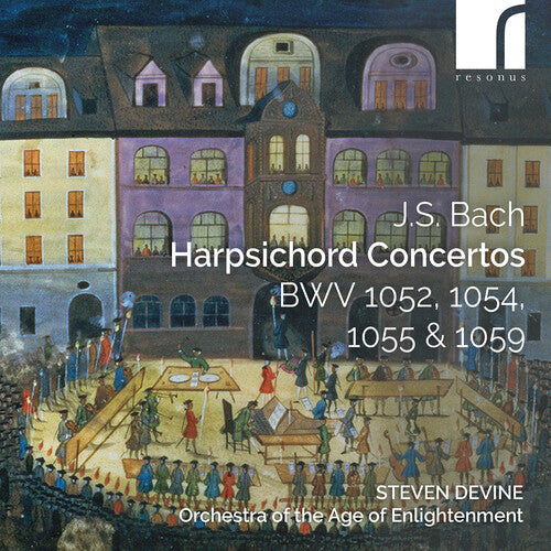 Steven Devine: Harpsichord Concertos BWV 1052, 1054, 1055 & 1059 { CD }
