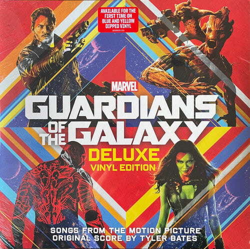 Tyler Bates: Guardians Of The Galaxy (Original Soundtrack) - Blue & Yellow Colored Vinyl / RECORD